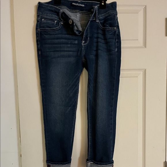 Wallflower capri jeans. Size 9. Like new - Picture 1 of 3